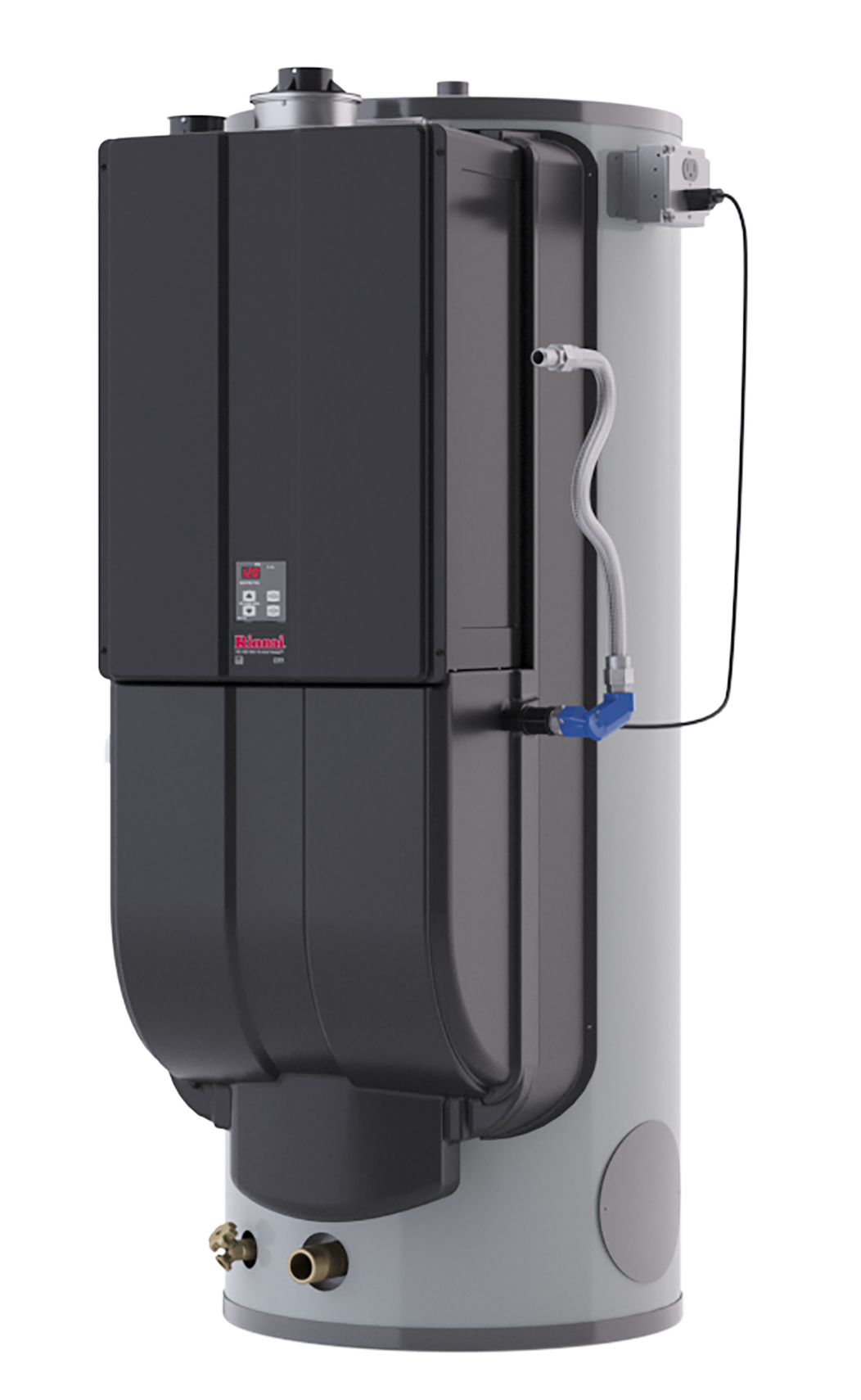Rinnai CHS199100HiN Demand Duo H-Series Hybrid Water Heating System Indoor, Natural Gas, BTU, 119 Gallon Rinnai CHS199100HiN Demand Duo H-Series Hybrid Water Heating System Indoor, Natural Gas, BTU, 119 Gallon
