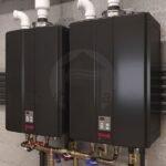 Rinnai CU199EN Sensei – 199,000 BTU – Commercial Natural Gas Tankless Water Heater - view 4