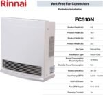 Rinnai FC510N Space Heater with Fan Convector, Natural Gas - view 3