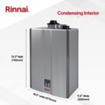Rinnai RSC160iN Smart-Circ Condensing Gas Tankless Water Heater 160,000 BTU