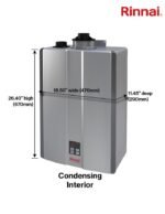 Rinnai RSC160IP LP Indoor Tankless Water Heater - view 3