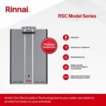 Rinnai RSC199eN Smart-Circ Condensing Gas Tankless Water Heater 199,000 BTU - view 2