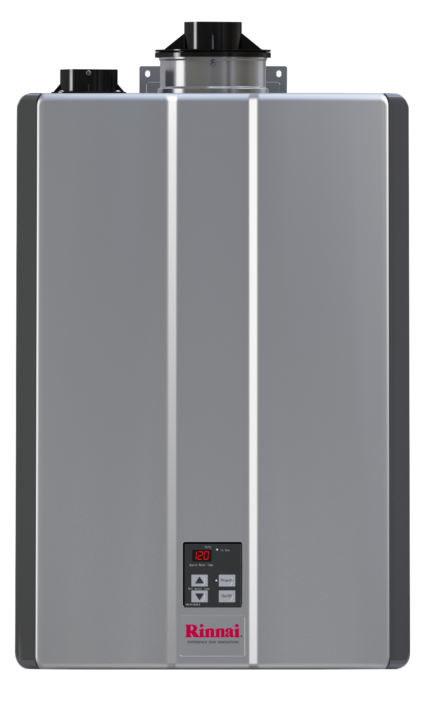 Rinnai RUR160IN Sensei 160,000 BTU Condensing Indoor Tankless Water Heater with Pump Valve